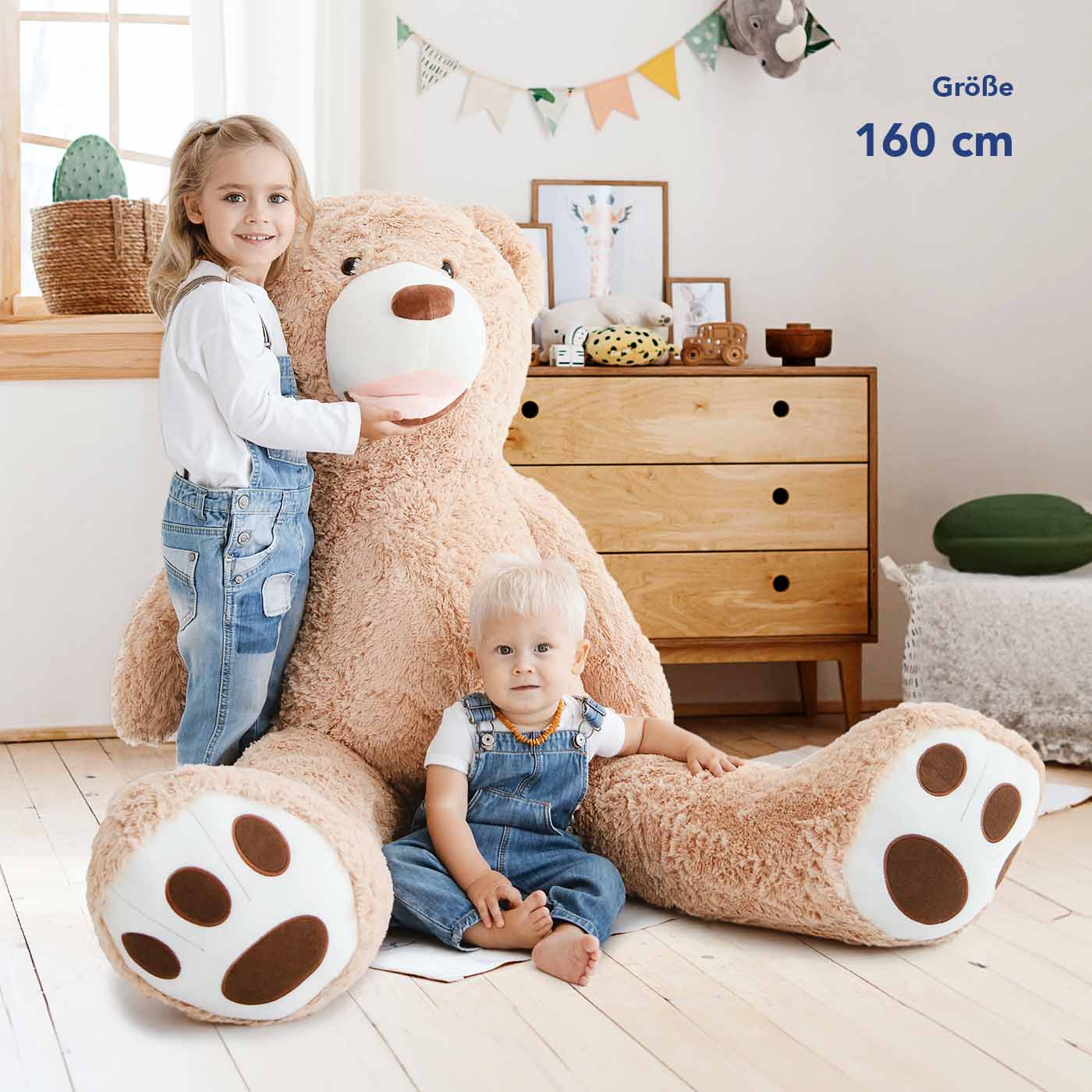 ComfortCushionsGigantikus plüss mackó - Óriás plüss plüssállat - .hu